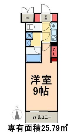 アルテカーサアリビエ東京イーストの物件間取画像